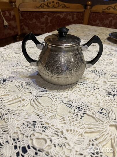 Мельхиоровая и никелированная утварь СССР