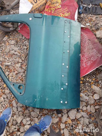 Водительская дверь на ситроен берлинго 2001г