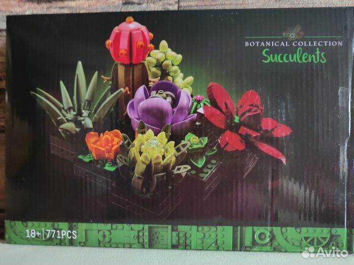 Конструктор Лего цветы 