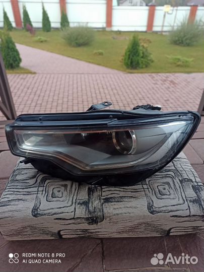 Фара ксенон передняя левая Audi A6 C7