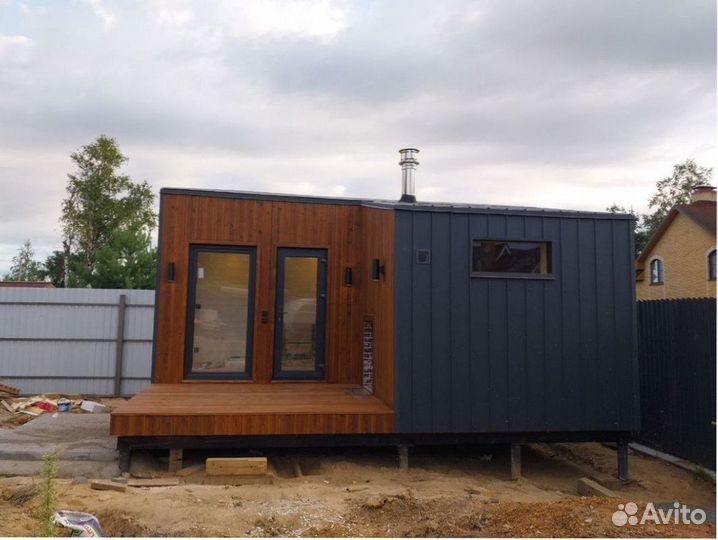 Каркасный всесезонный дом с доставкой 45 м кв, арт. вн-2785