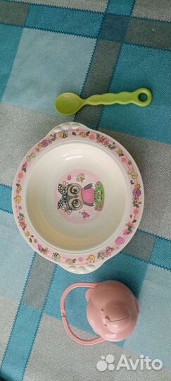 Нимблер, бутылочка, тарелочка, контейнер для соски