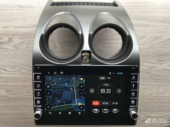 Магнитола Nissan Qashqai + физические кнопки