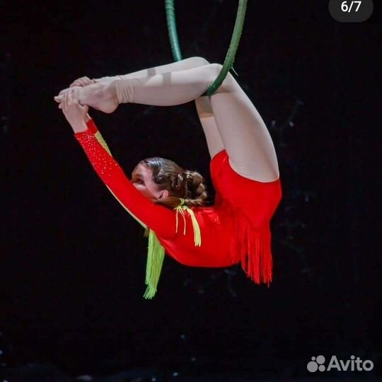 Костюм для выступлений воздушной гимнастика
