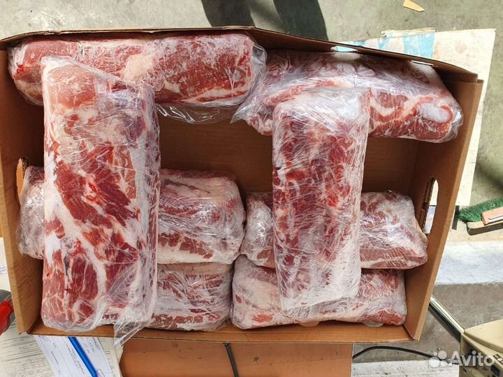 Мясо шея свиная б/к ГОСТ