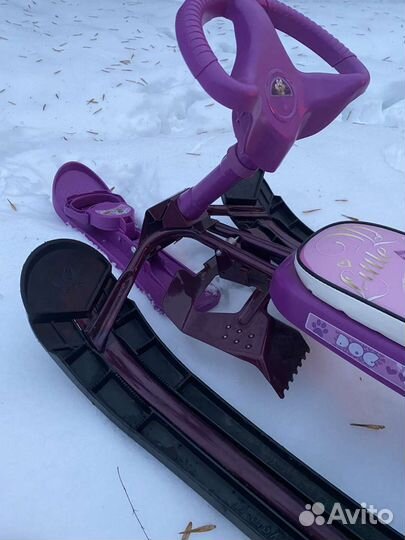 Детский снегокат бу