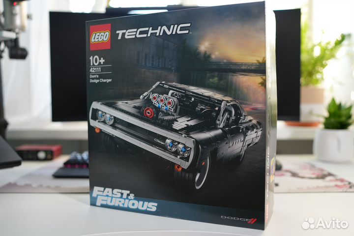Lego Technic 42111 Dodge Charger Доминика Торетто