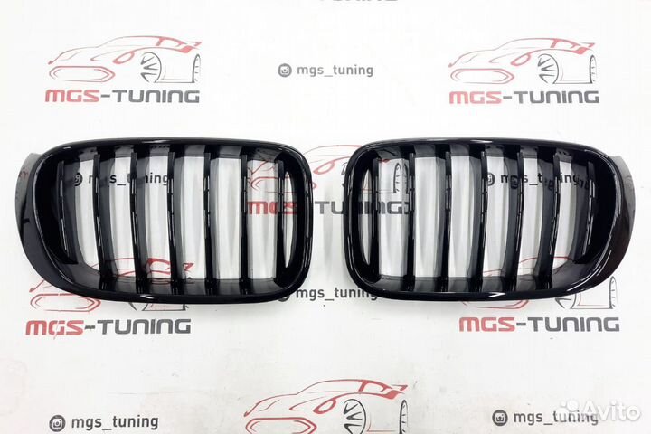 Решетка радиатора на BMW X4 F26 стиль М-Perfomance