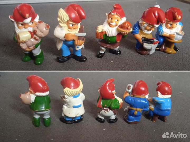 Игрушки из киндера 90х