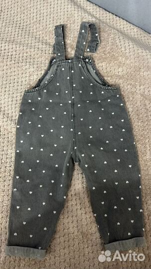 Джинсовый комбинезон 92