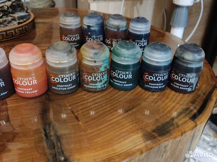 Краски citadel contrast