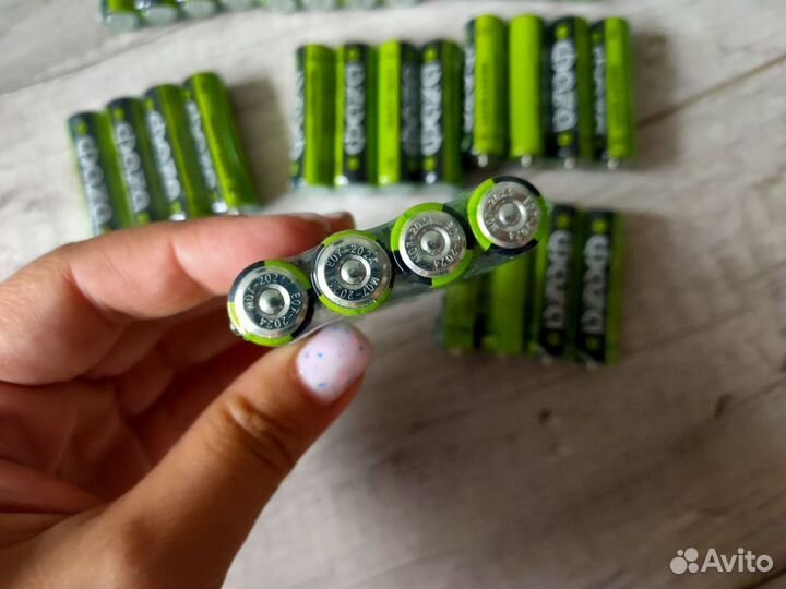 Фаzа Батарейка AA R6, Солевой тип, 1,5 В, 32 шт