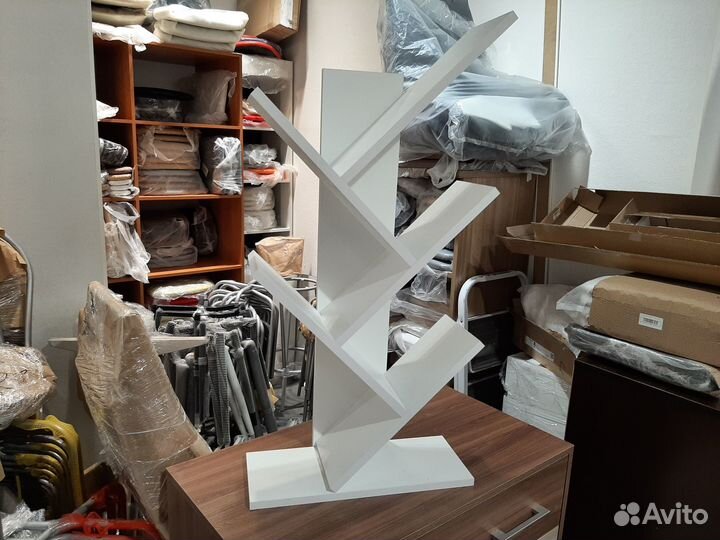 Полка настольная S2 белая