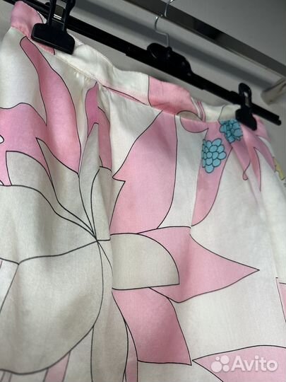 Юбка миди дизайнерская S