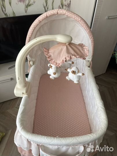 Люлька кроватка babyton для новорожденных