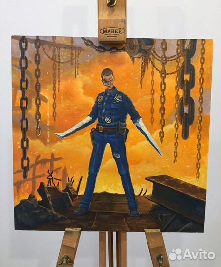 Картины маслом, Иллюстрации на компьютере