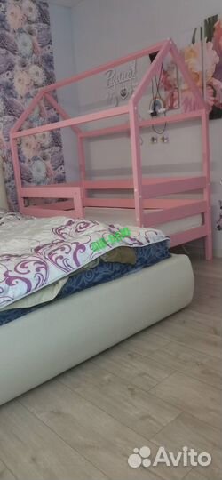 Детская кровать от 3 лет с бортиками