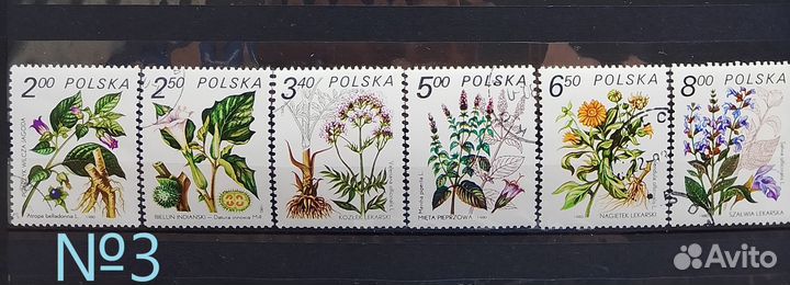 Почтовые марки. Польша. ГДР