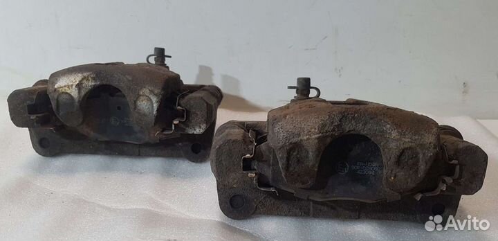 Суппорт тормозной левый Дэу Матиз