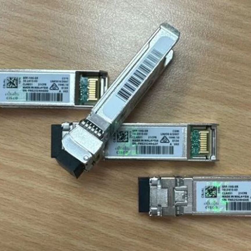 [SFP-10G-SR] Cisco Лот 2 Шт Sfp-10g-Sr