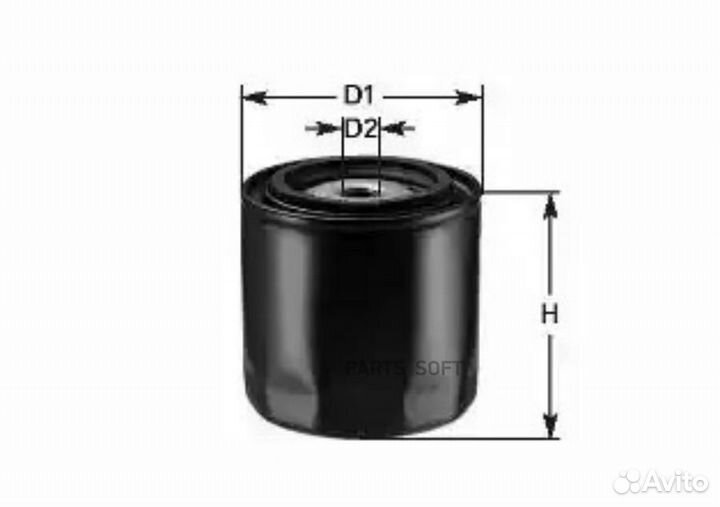 Clean filters DO879 Фильтр масл