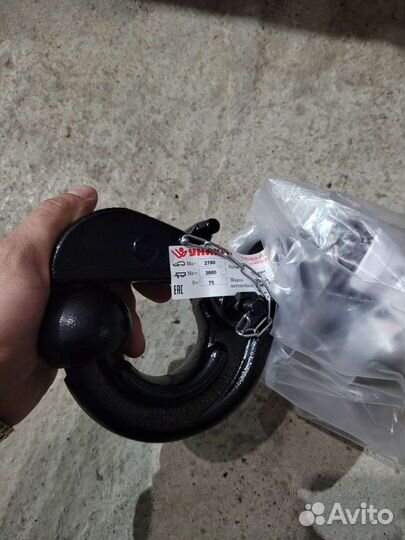 Универсальный фаркоп УАЗ крюк+шар Уникар