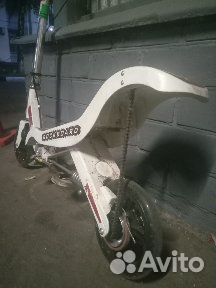 Самокат с цепной передачей