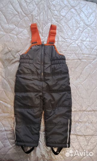 Зимние брюки для девочки 80