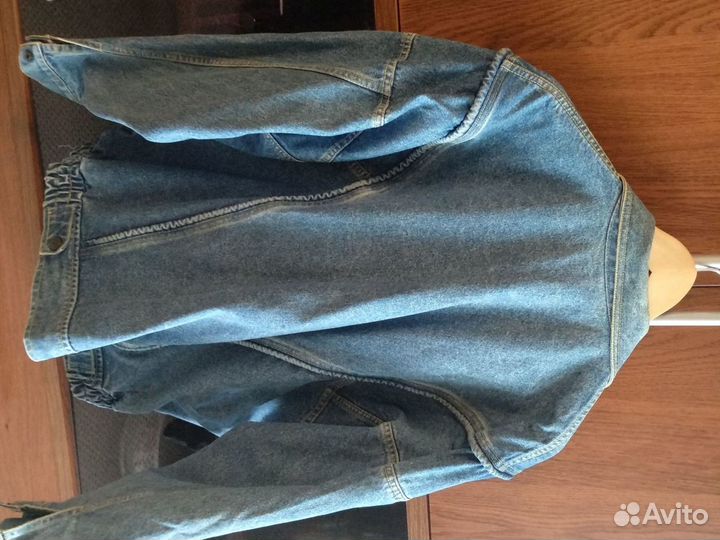 Куртка женская джинсовая XL