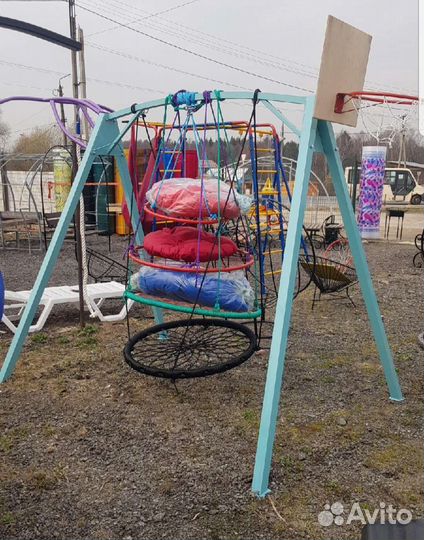 Подвесные качели гнездо