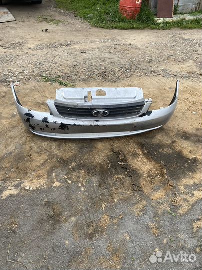 Бампер приора