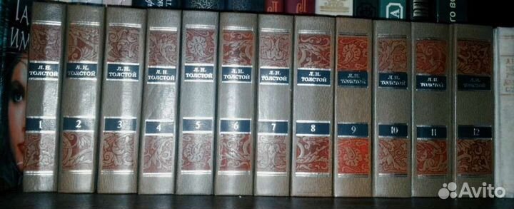 Л.Н.Толстой собрание сочинений в 12 томах мини