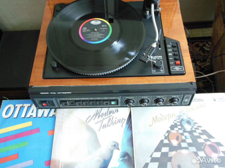 Проигрыватель винила Вега 108 отл сост