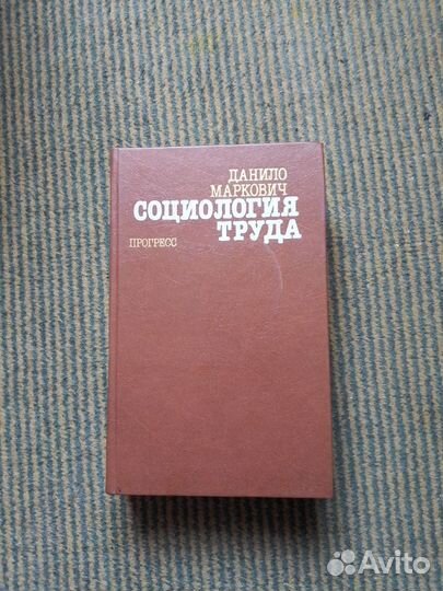 Маркович Данило Социология труда