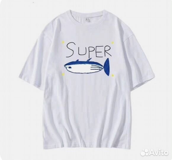 Super тунец футболка bts