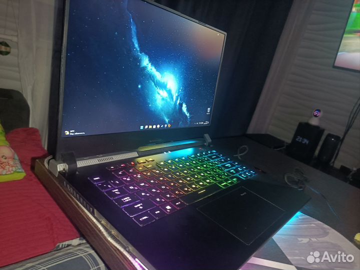 Игровой asus rog strix scar RTX 3080 16Gb,озу 32GB