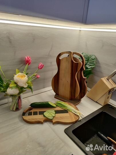 Доска разделочная дерево ручной работы