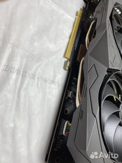 Видеокарта asus rog strix 1660 super