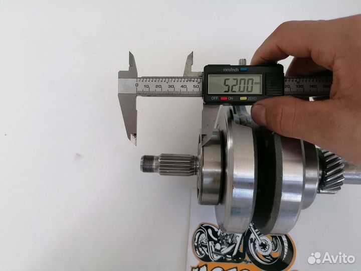 Коленвал 163fml, 164fml CG-200cc