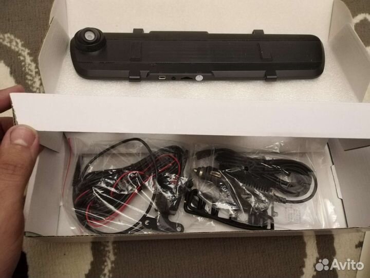 Зеркало регистратор с камерой заднего вида