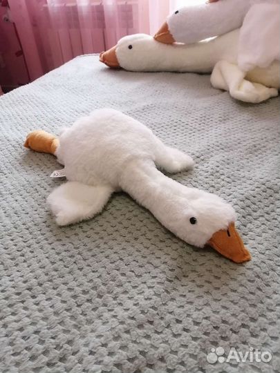 Мягкая игрушка гусь обнимусь