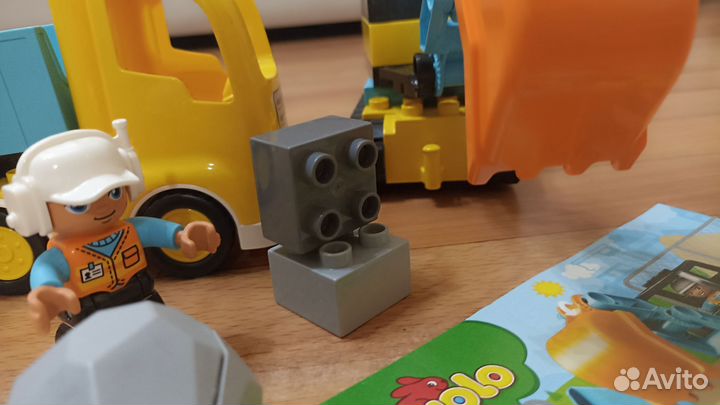 Lego duplo строительная техника