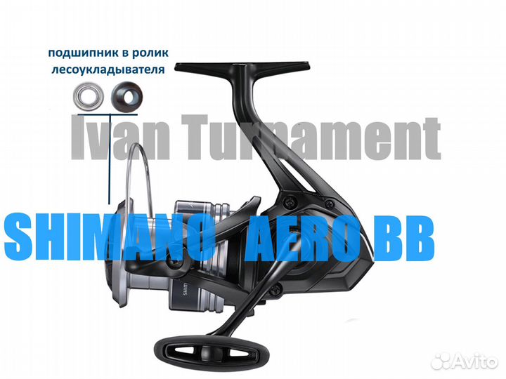 Подшипник в ролик катушек Shimano