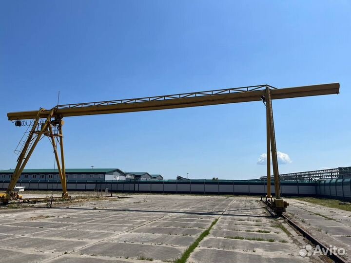 Кран козловой бу