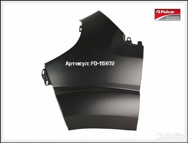 Крыло переднее левое фиат Ducato