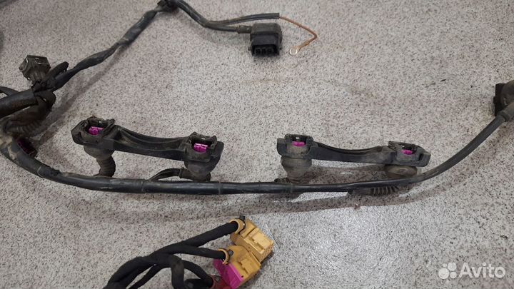 Жгут проводов двигателя 1.8 ADR Audi A4B5 механика