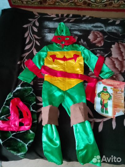 Детский карнавальный костюм Черепашка Ниндзя