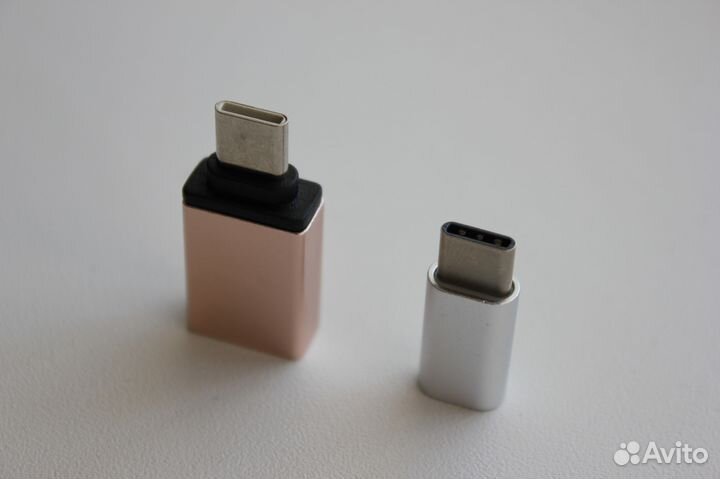 Адаптер OTG Type C, type-C - USB, microUSB - USB