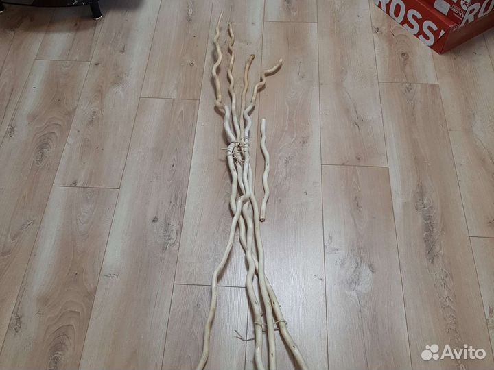 Деревянные ветки для интерьера и творчества