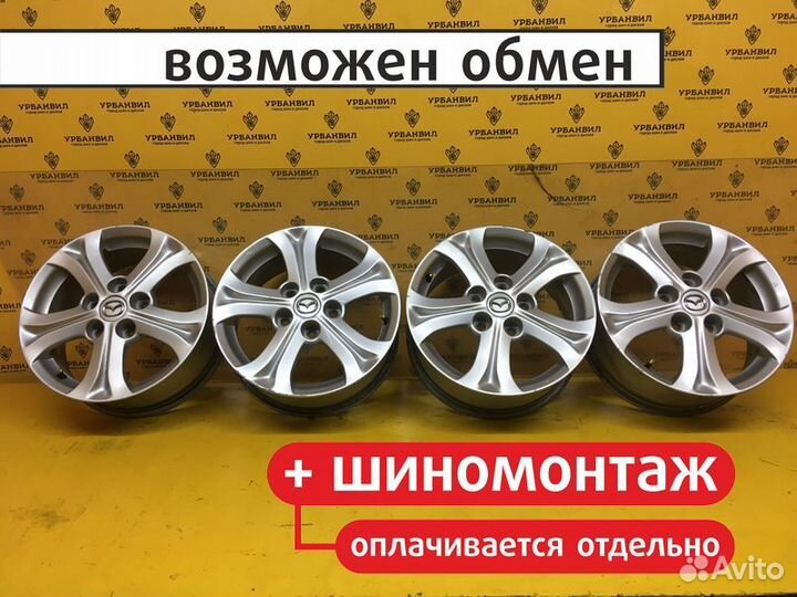 4 шт. Диски Mazda R15 5*114.3 Mazda